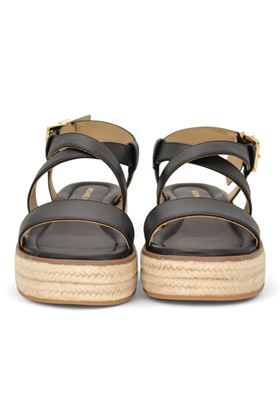 Zatterone donna in pelle colore nero. MICHAEL KORS | 40S5LYFS1L-NERO